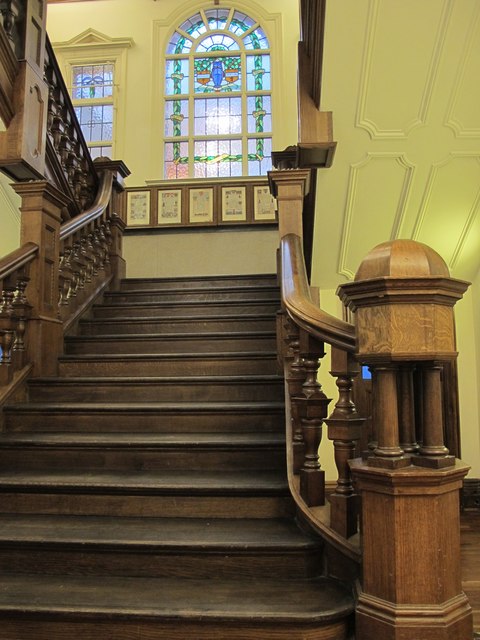 Oak staircase